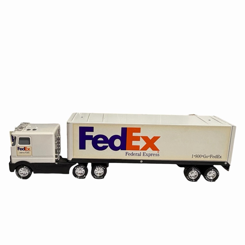 VTG 1991 Nylint FedEx Federal Express Sound Machine Semi Truck Trailer Lights
